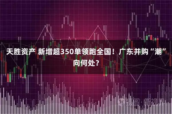 天胜资产 新增超350单领跑全国！广东并购“潮”向何处？